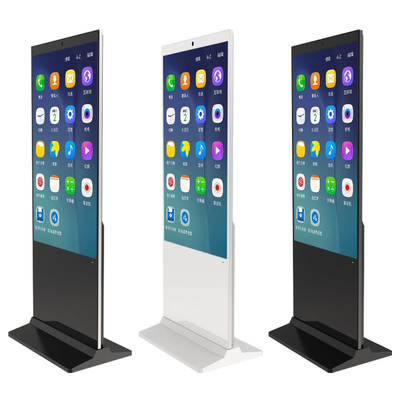 2023 ป้ายดิจิตอล LCD ห้างสรรพสินค้าในร่มขนาด 55 นิ้วล่าสุดแสดงข้อมูลแบบโต้ตอบหน้าจอโฆษณาแบบมัลติทัช