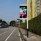 HD Outdoor P5 Street Pillar Pole นำแสดงแสงหน้าจอ 3G / 4G / 5G