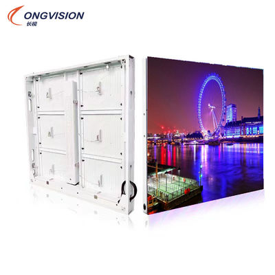 มุมอาคารโฆษณาป้ายโฆษณากลางแจ้ง 3D P5 P6